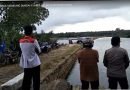 Mantan Kades Bendung sungai laweccuing limpoe, Ratusan Hektar Sawah Dan Tambak  Terendam Air