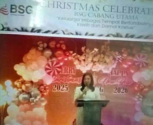 Penuh Makna,Perayaan Natal Keluarga Besar BSG Cabang Utama Manado.