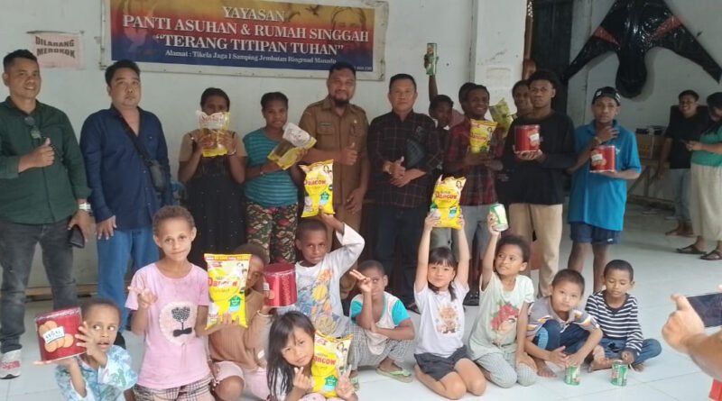 Community Manguni 15 Berbagi Kasih Dengan Anak – Anak Panti Asuhan Bersama Dinas Sosial