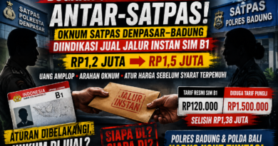 Dugaan Jaringan Pungli Antar-Satpas: Jalur Instan SIM B1 Disorot, Oknum Petugas Diduga Saling Merujuk Pemohon Dugaan Jaringan Pungli Antar-Satpas: Jalur Instan SIM B1 Disorot, Oknum Petugas Diduga Saling Merujuk Pemohon