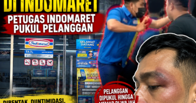 Dilarang Parkir di Indomaret, Petugas Indomaret Pukul Pelanggan.